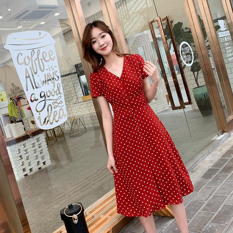 Vestido corto de gasa con esta - Aglaonema Red reseña y precio